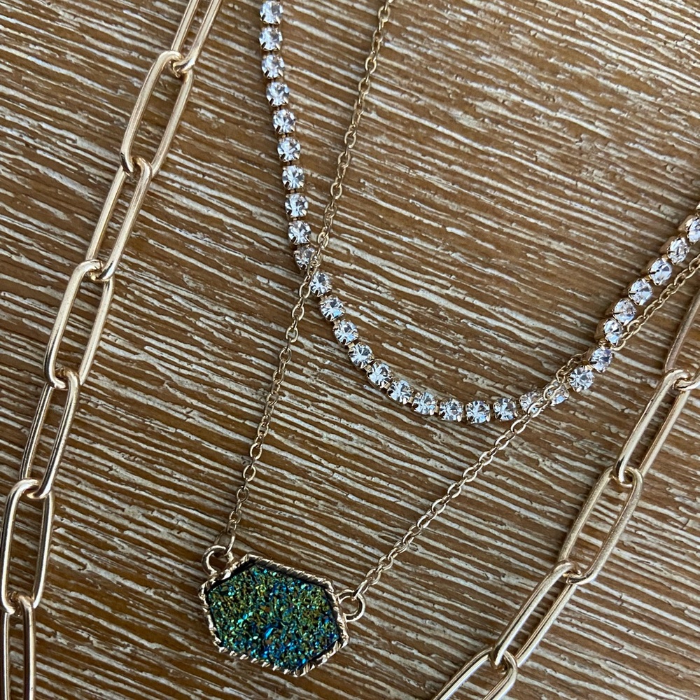 Layered necklace